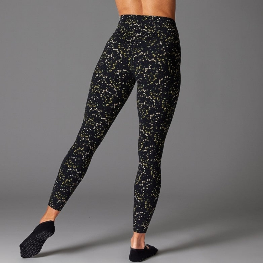 Tavi High Waisted Tights 7/8 Leggings in Flourish - L